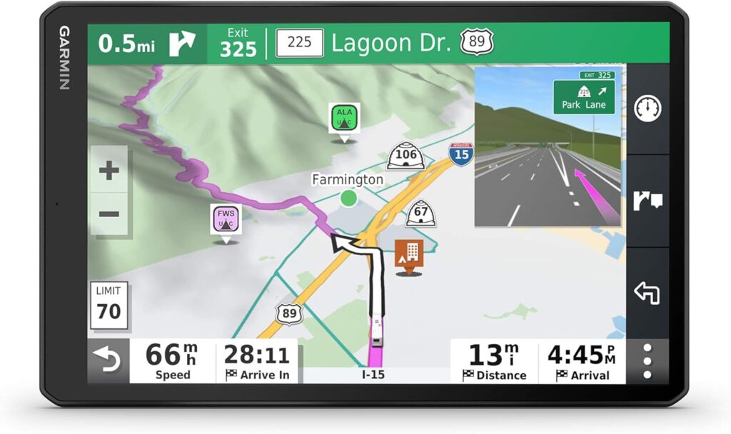 Garmin RV 1090, 10 RV Navigator, Edge-to-Edge Display, Custom Routing for Size and Weight of Your RV/Trailer (Renewed)