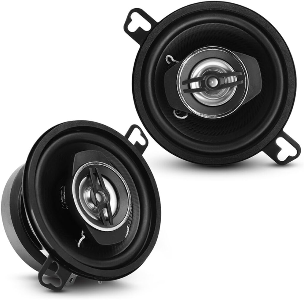 Pyle 4 Way 6x9 Inch 500 Watt Quadriaxial Loud Pro Audio Universal Quick Replacement Component Sound Speaker with Non-Fatiguing Butyl Rubber (Set of 2)