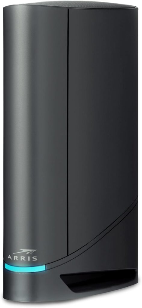 ARRIS Surfboard G34 DOCSIS 3.1 Gigabit Cable Modem Wi-Fi 6 Router (AX3000) , Approved for Comcast Xfinity, Cox, Spectrum More , Four 1 Gbps Ports , 1 Gbps Max Internet Speeds