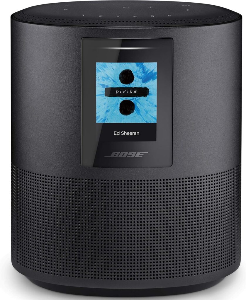 Bose Home Speaker 500: Smart Bluetooth Speaker with Alexa Voice Control Built-In, Black