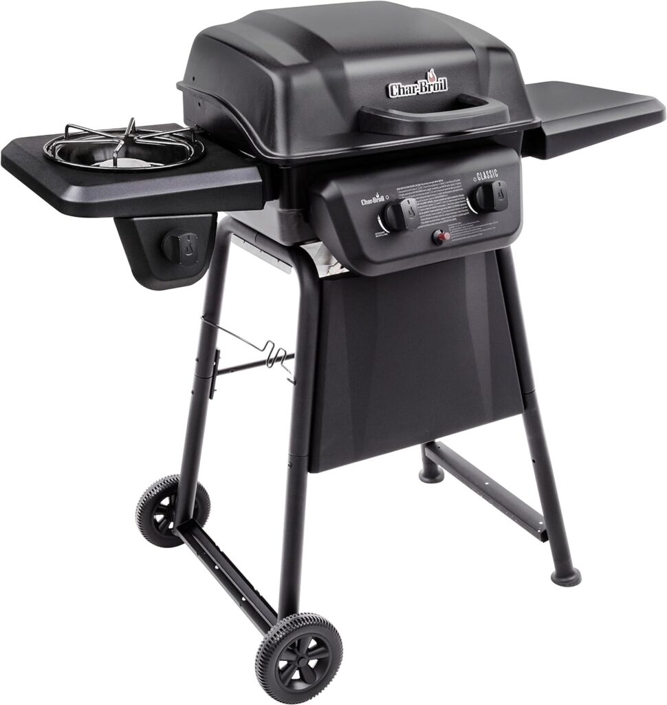 Charbroil® Classic Series™ Convective 2-Burner with Side Burner Propane Gas Stainless Steel Grill - 463672817-P2