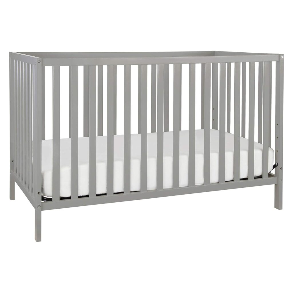 DaVinci Union 4-in-1 Convertible Crib in Grey, Greenguard Gold Certified