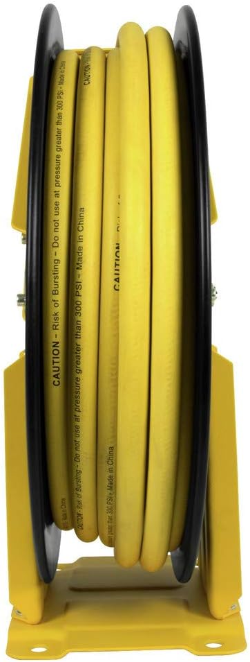 DeWalt DXCM024-0343 Double Arm Hose Reel with 3/8” x 50’ Premium Rubber Hose