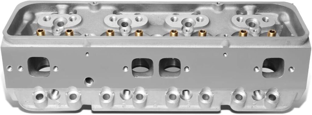 DNA Motoring CYLH-SBC-350 Aluminum Bare Cylinder Head Compatible with SBC 302/327/350/383/400