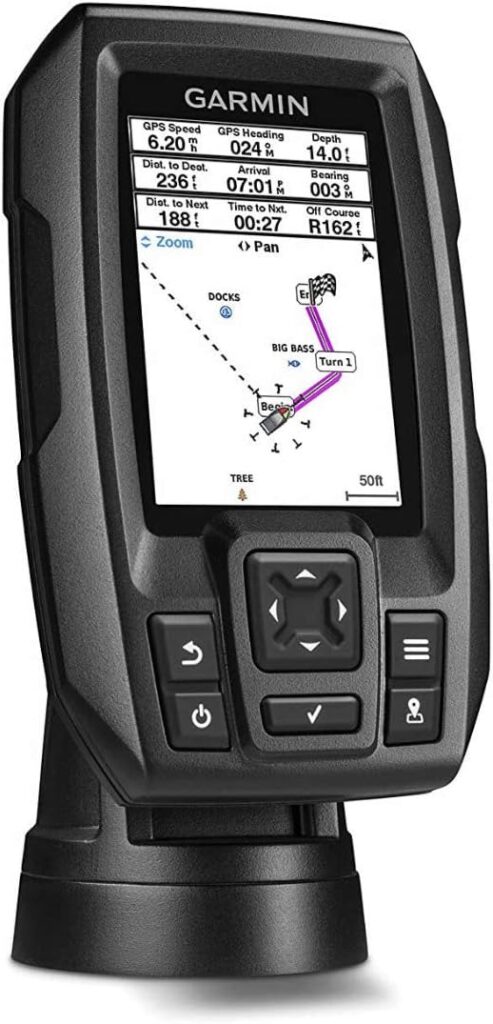 Garmin 010-01550-00 Striker 4 with Transducer, 3.5 GPS Fishfinder with Chirp