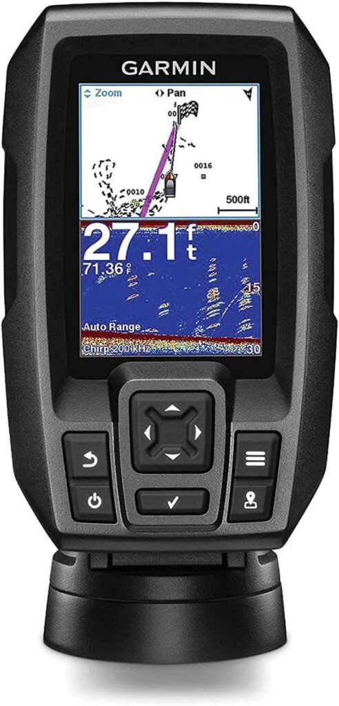 Garmin 010-01550-00 Striker 4 with Transducer, 3.5 GPS Fishfinder with Chirp