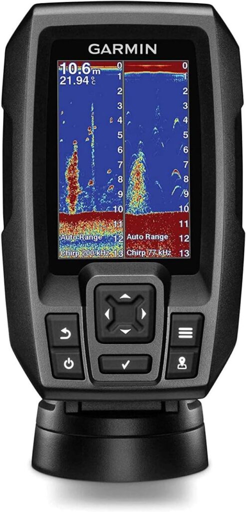 Garmin 010-01550-00 Striker 4 with Transducer, 3.5 GPS Fishfinder with Chirp