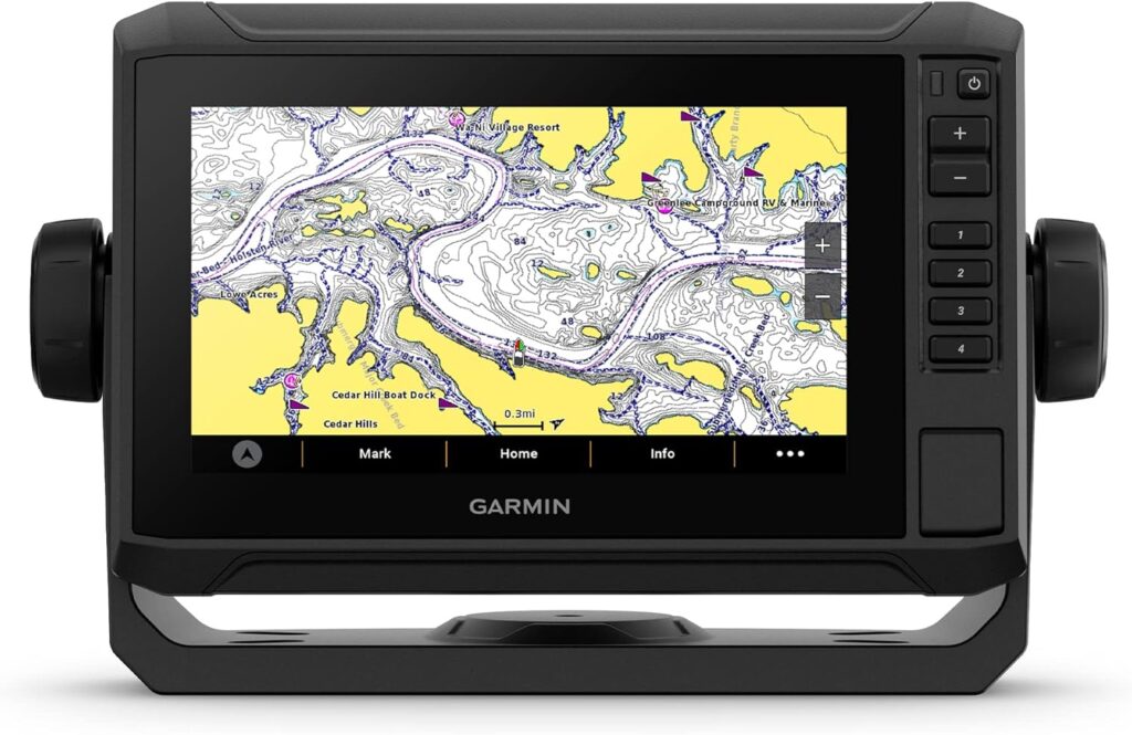Garmin ECHOMAP UHD2 93sv with GT56 Transducer, 9 Touchscreen Chartplotter, Garmin Navionics+ U.S. Inland