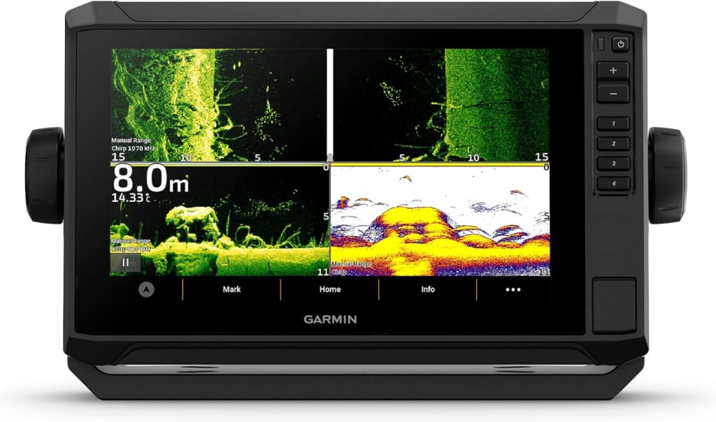 Garmin ECHOMAP UHD2 93sv with GT56 Transducer, 9 Touchscreen Chartplotter, Garmin Navionics+ U.S. Inland
