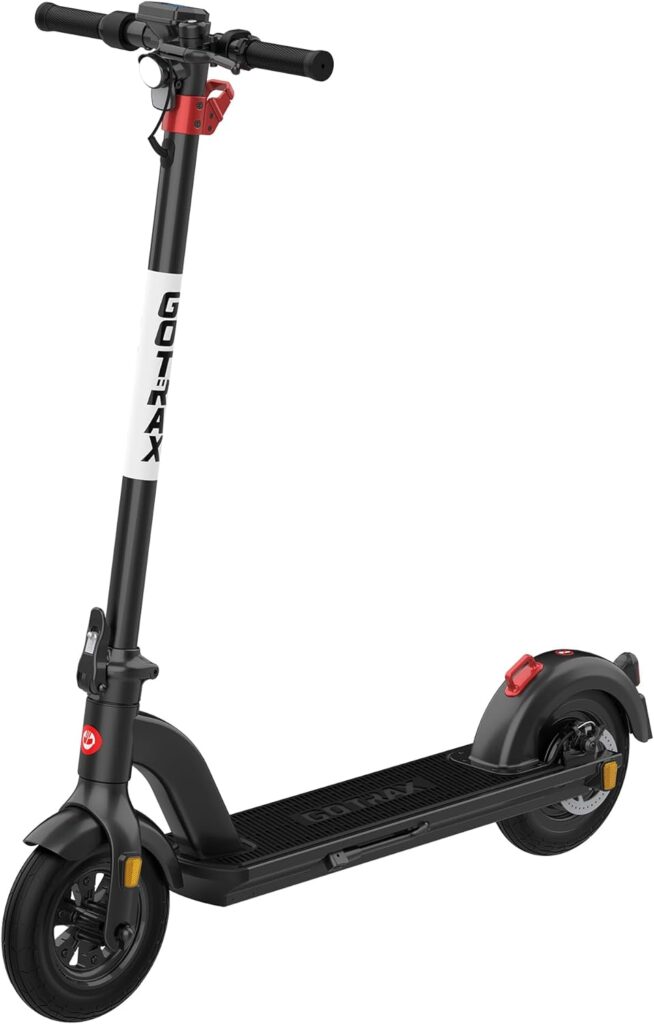 Gotrax G4 Series Electric Scooter -10/11 Pneumatic Tires, 25/30/32/42/45 Miles Range, 20/28/30/38Mph Power by 500W/600W/650W Motor, Electronic Lock Foldable Commuter E-Scooter for Adult