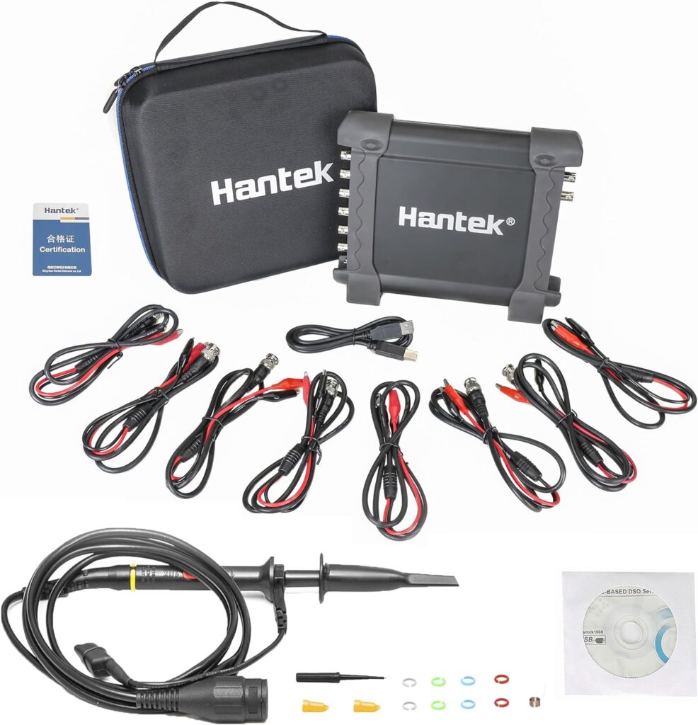 Hantek 1008B 8 Channels Automotive Diagnostic Oscilloscope/DAQ Card/ 8 Channels Programmable Generator