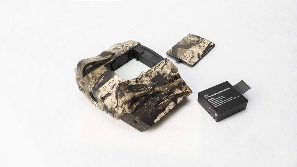 LIDCAM+ LC-WF Hands Free Digital Camouflage Action Camera, 1080P HD Wi-Fi with Full Audio
