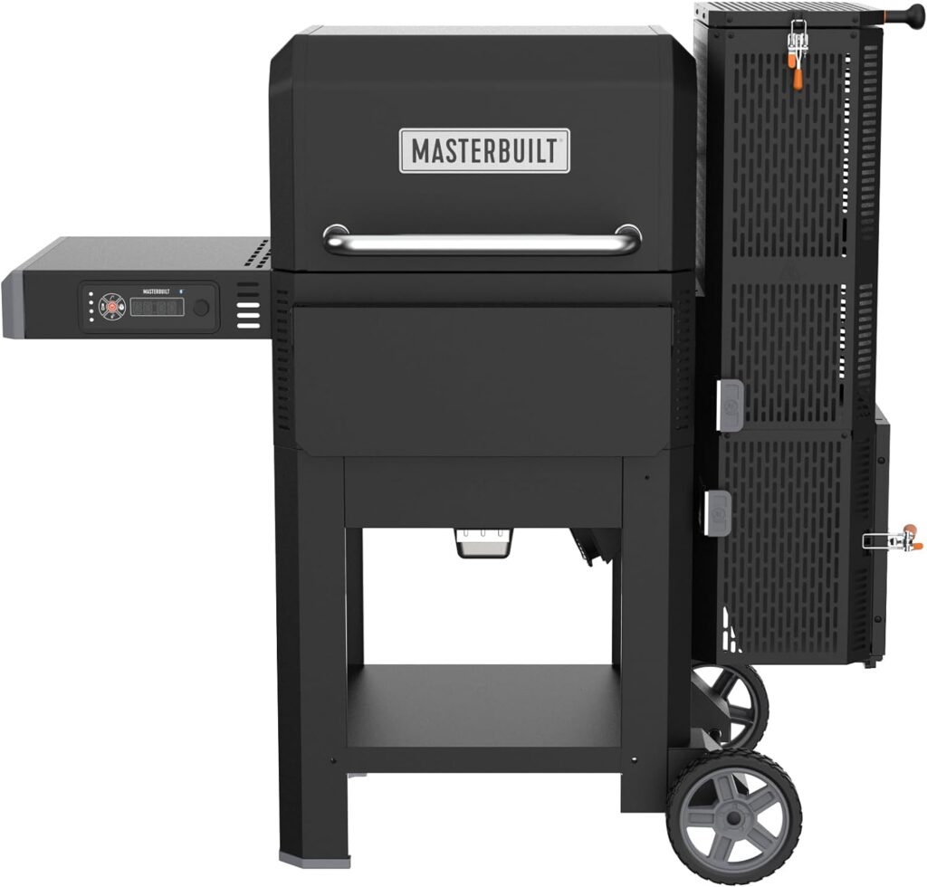 Masterbuilt® Gravity Series® 1050 Digital Charcoal Grill and Smoker with Digital Control, App Connectivity and 1,050 Cooking Square Inches in Black, Model MB20041220