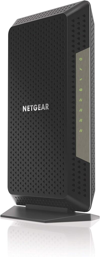 NETGEAR Nighthawk Cable Modem CM1200 - Compatible with all Cable Providers including Xfinity by Comcast, Spectrum, Cox | For Cable Plans Up to 2 Gigabits | 4 x 1G Ethernet ports | DOCSIS 3.1, Black