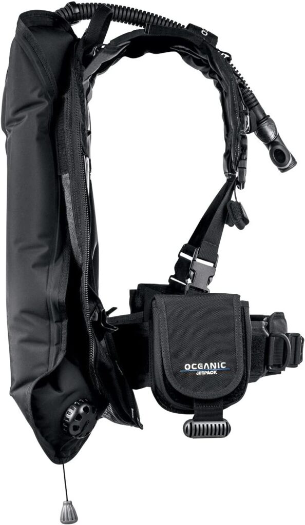 OCEANIC JETPACK COMPLETE SCUBA DIVING TRAVEL SYSTEM BC/BCD DRY BACKPACK