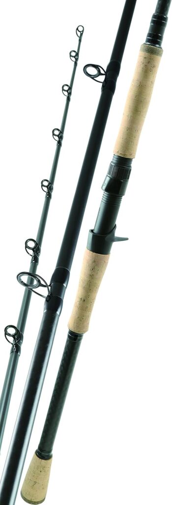 Okuma EVx-C-931H-TB EVx Heavy Musky Rod, 93, Black