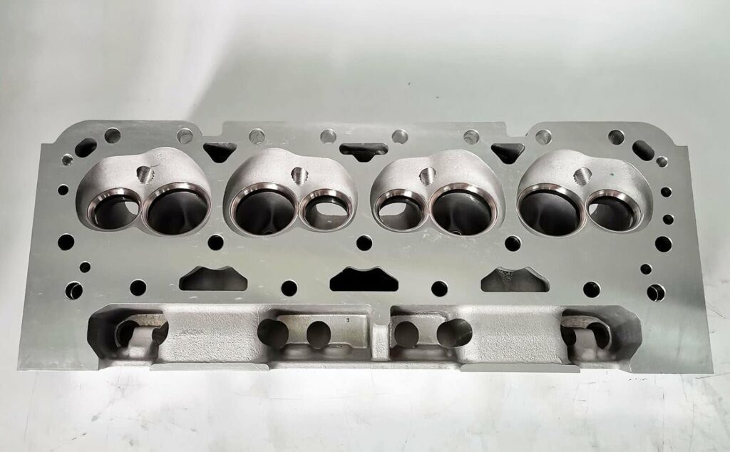 SBC 350 Cylinder Head Bare Straight Plug Aluminum Perfect fits for Chevy Small Block 302|327|350|383|400 200cc Intake 64cc Camaro Z28, Chevelle, Monte Carlo, Hot Rods, Street Rods