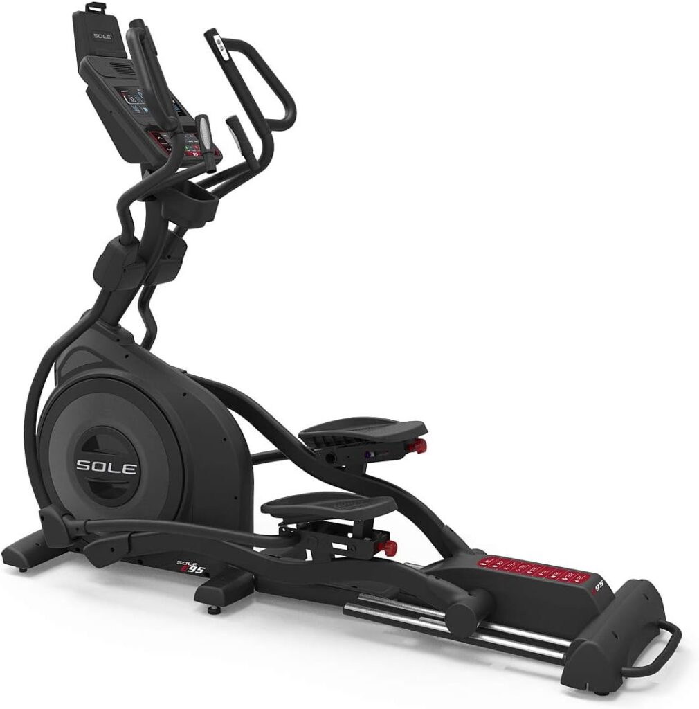 SOLE Fitness Elliptical Exercise Machines, Models E25, E35, E95, E95S, E98, Elliptical Machines for Home Use, Home Exercise Equipment for Cardio Training, Work from Home Fitness Stepper Machine