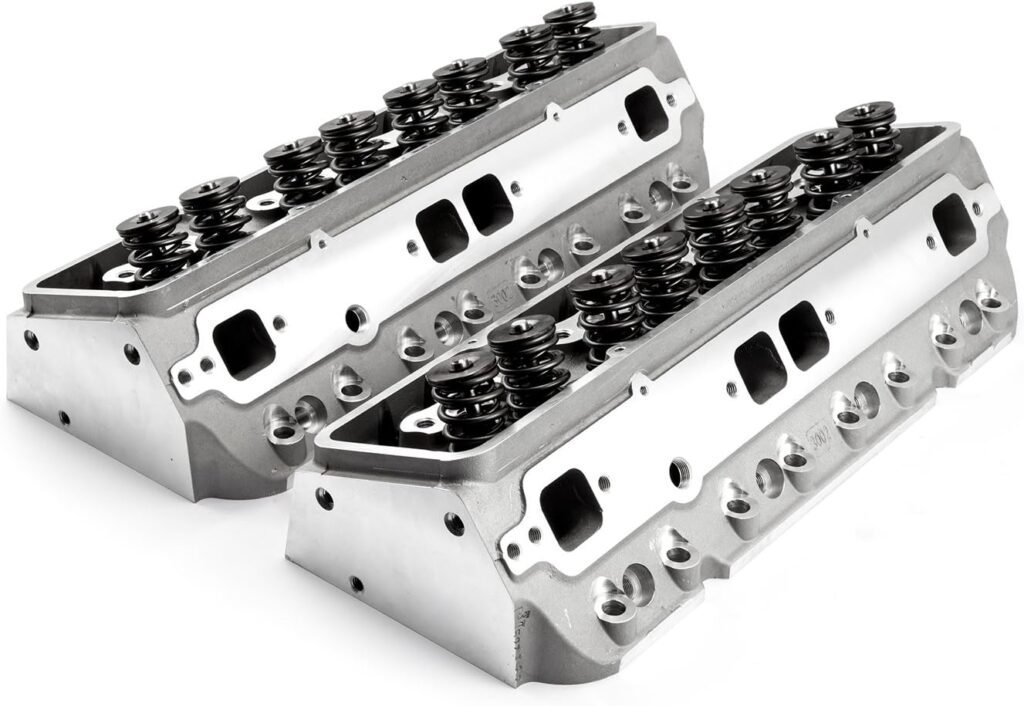 Speedmaster PCE281.2004 Small Block Chevy 350 Aluminum Cylinder Heads 64cc/190cc