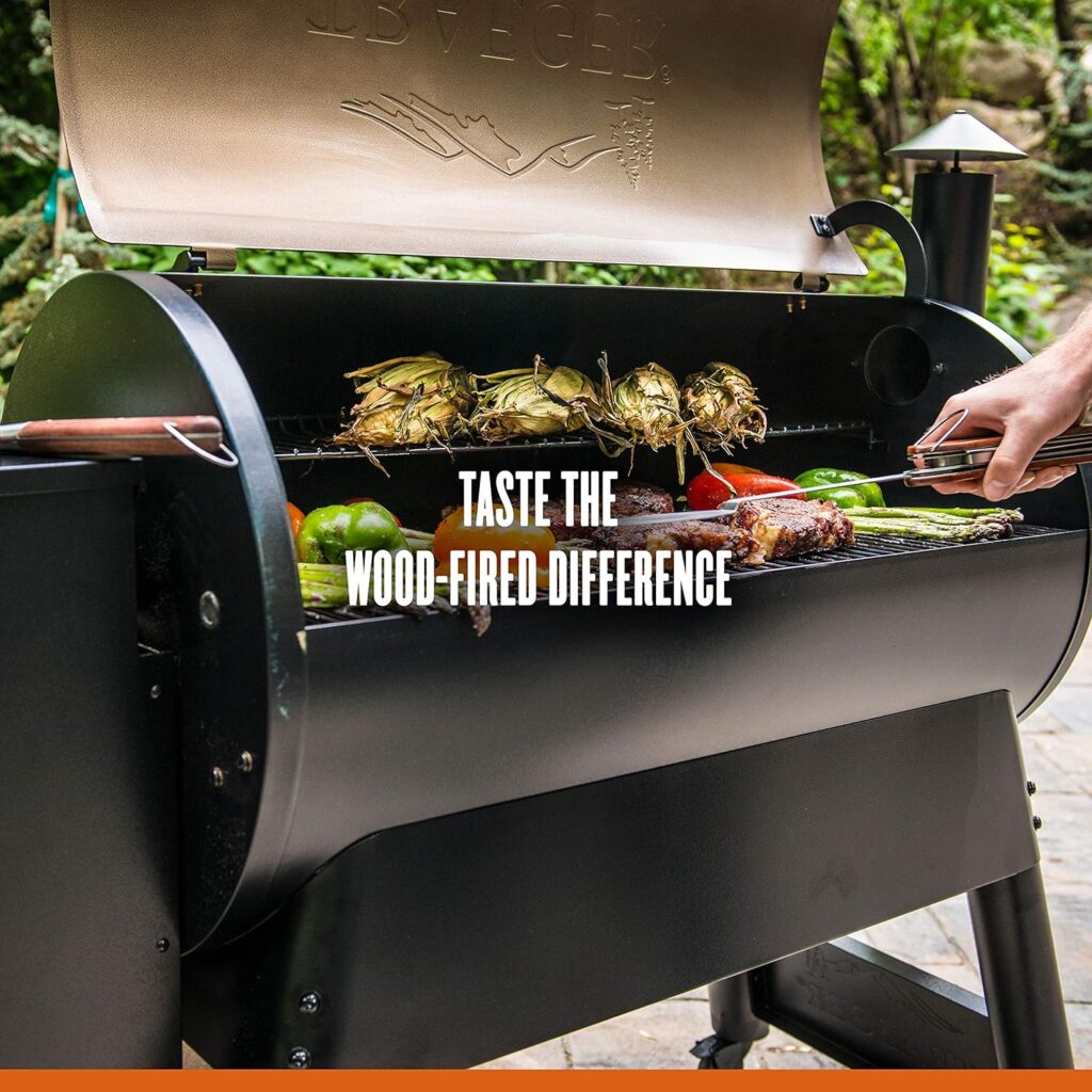 Traeger Grills Pro 34 Electric Wood Pellet Grill and Smoker, Bronze