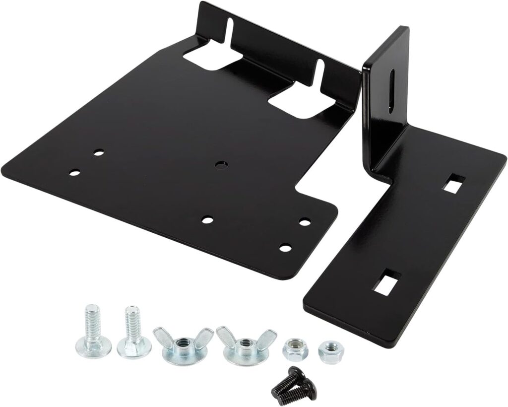 Universal CB Radio Mount Passenger Side Mobile Radios Quick Disconnect Bracket fit for Jeep Wrangler JL JLU 2018-2023 Gladiator JT 2020-2023