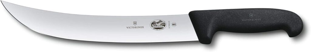 Victorinox Swiss Army 5.7303.25-X4 Fibrox Cimeter Knife Black 10 in