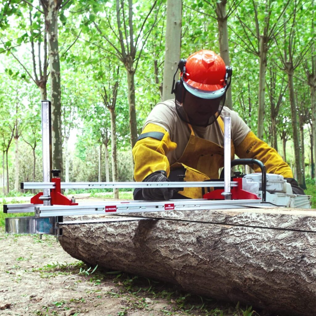 Zozen Chainsaw Mill, Portable Sawmill - Can be Assembled into 3 sizes for Independent Use, Suitable for 14-36 inches Planking Milling, A Flexible Cutting Guide System for Builders and Woodworkers.