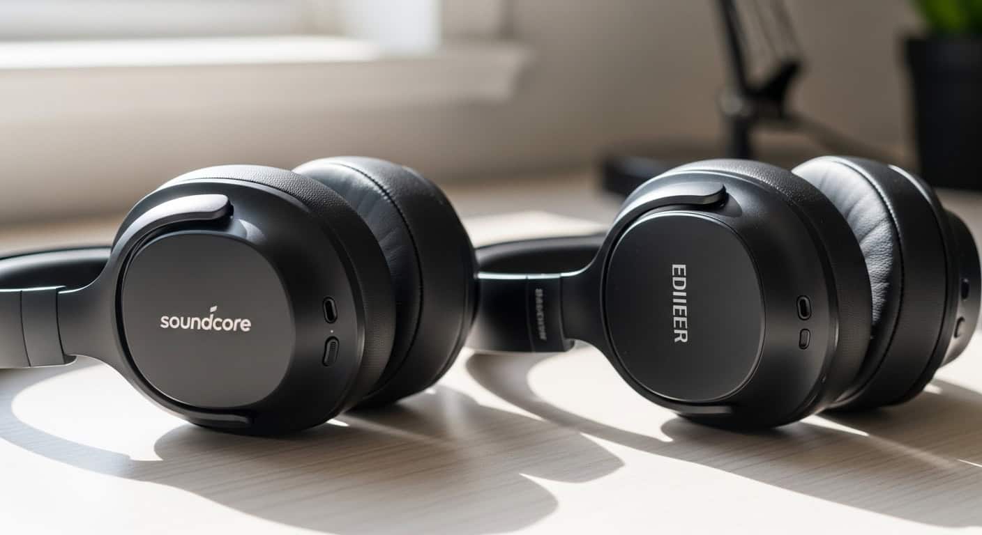 Over-ear headphone comfort and ear cushion design